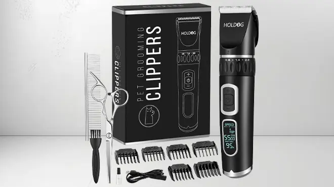 HOLDOG-Professional-Heavy-Duty-Dog-Grooming-Clippers-Set-in-Black.webp