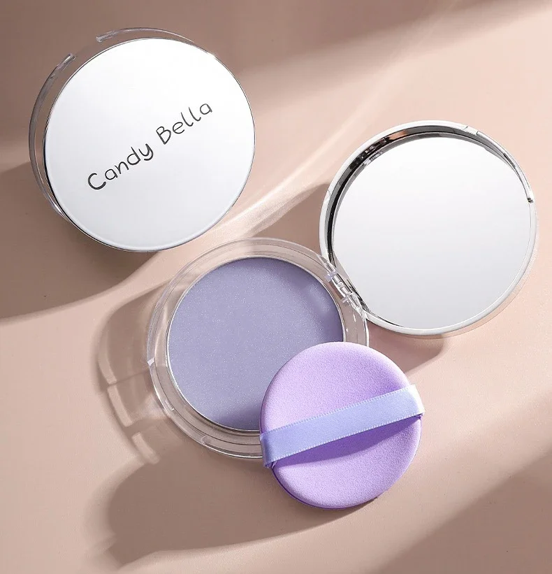 Candy Bella Violet Cream-to-Powder – Long-Lasting, Oil-Control Contour Makeup for Natural Skin Finish (1PC)