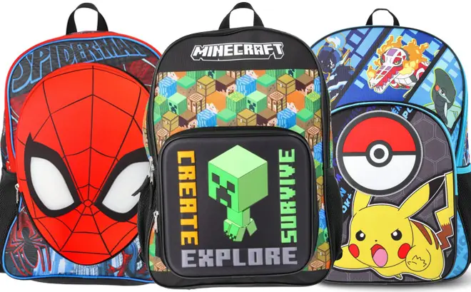 🎒 Character Backpacks Only $7 at Walmart!