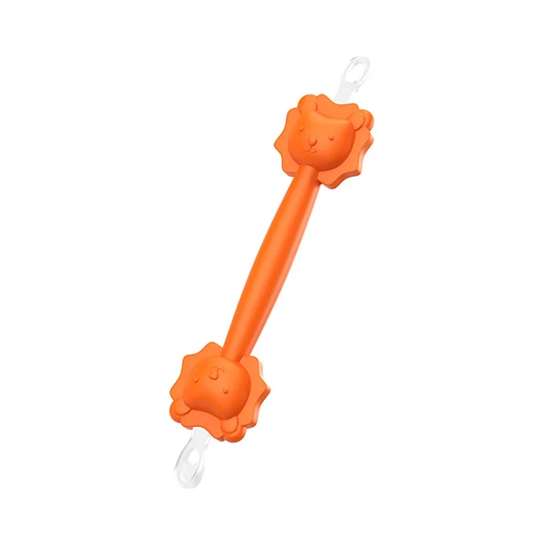 2-in-1 Baby Ear & Nose Cleaning Tool – Soft Silicone Curette Spoon & Tweezers Set for Gentle Wax and Mucus Removal