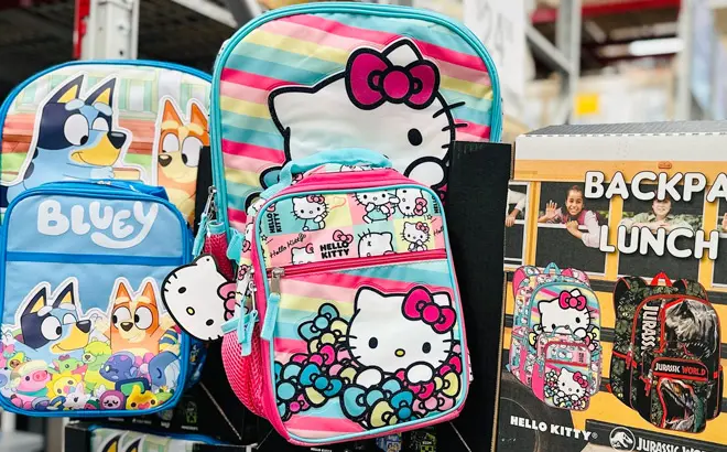 🎒 Back-to-School Steal – Character Backpack & Lunch Tote Sets Just $19.98!