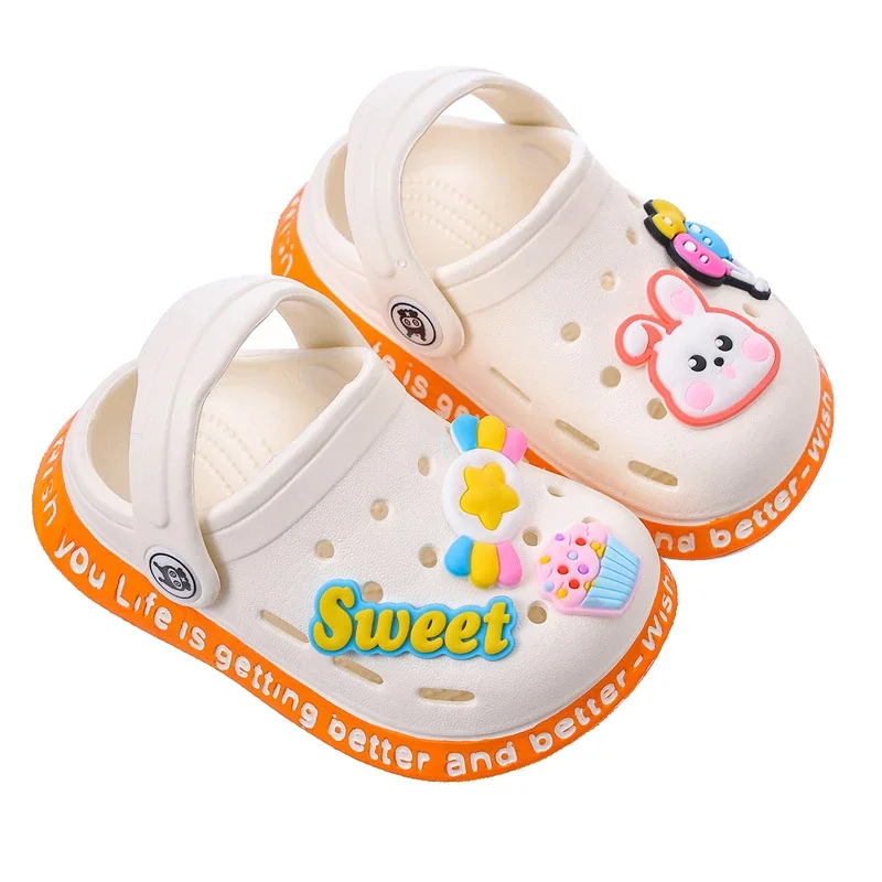 Summer Kids Garden Slippers – Lightweight Breathable Cartoon Sandals for Boys & Girls 
