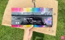 🎨 Dual-Tip Brush Markers 32-Pack – ONLY $6.99 (Reg. $8!) ✨