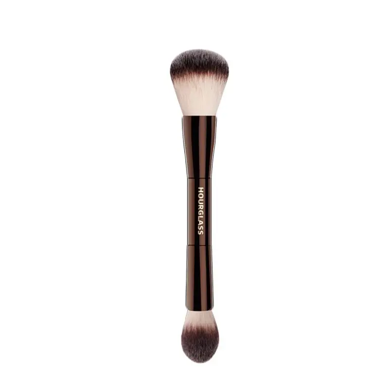 Hourglass Makeup Brush- No.17 Lighting Edit Brush Soft Fiber Hair Double Head Highlight Fashion Design Single Face Brush