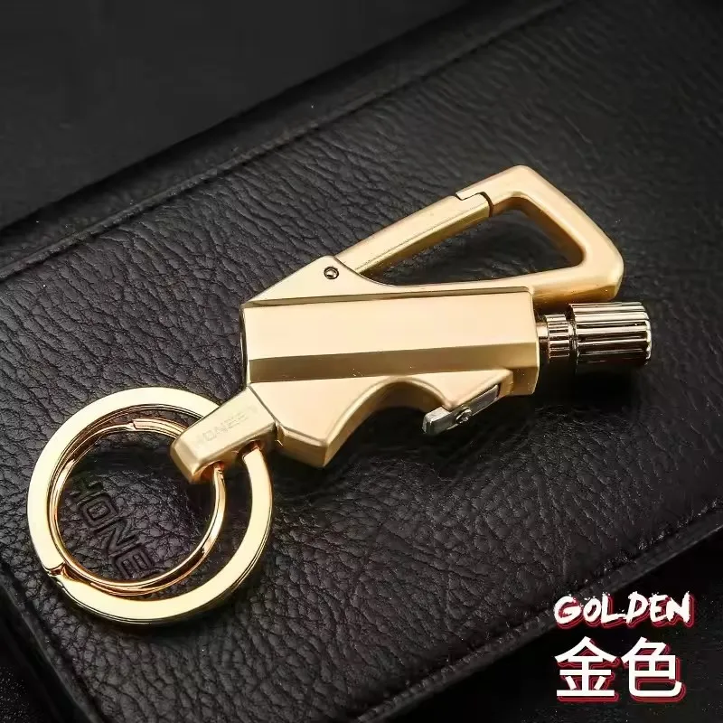 Multifunctional Kerosene Lighter Keychain – Bottle Opener & Outdoor Portable Igniter