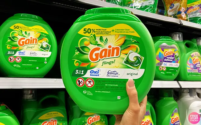 🧺 Gain Laundry Detergents – Just $11.90 Each Shipped!