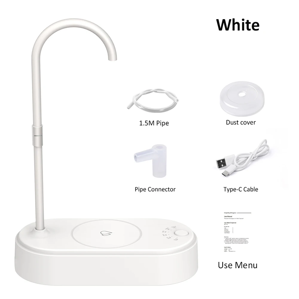 Automatic Electric Water Dispenser Pump for Gallon Bottles – Easy One-Touch Design