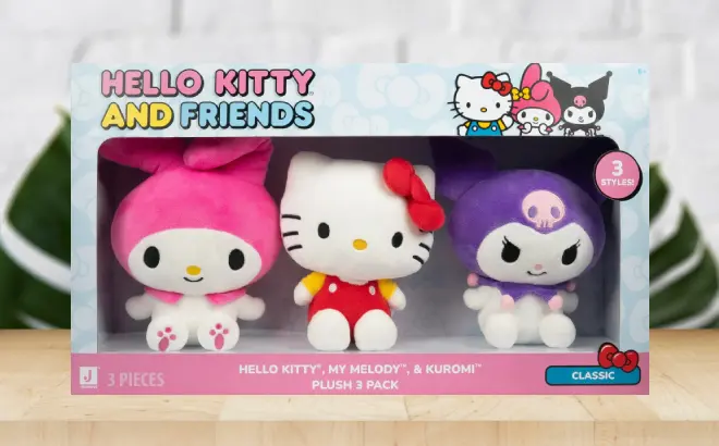Hello Kitty & Friends Plush 3-Pack $12.97 Shipped