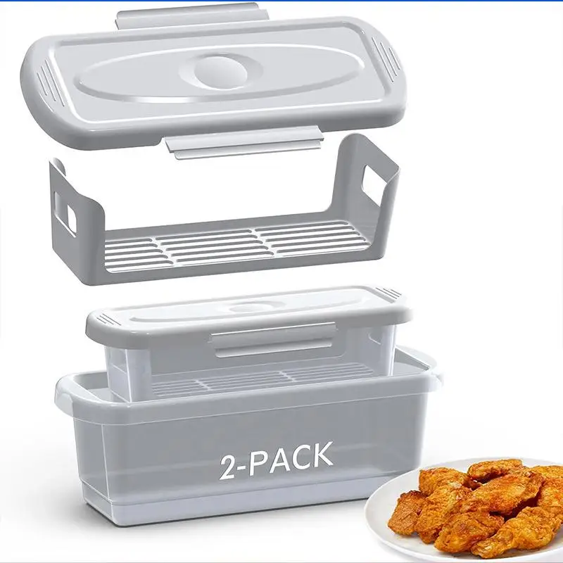 2-Piece Batter Shaker Bowls with Lids – Only $7.53! 🍗