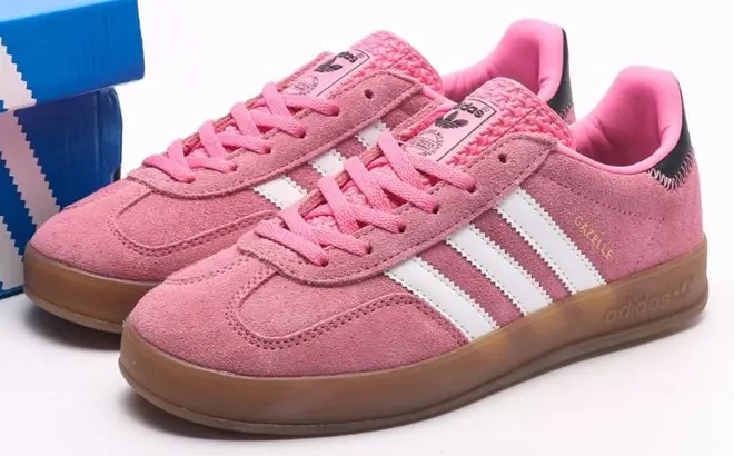 Adidas Gazelle Pink Shoes $79.99 (Reg $120)