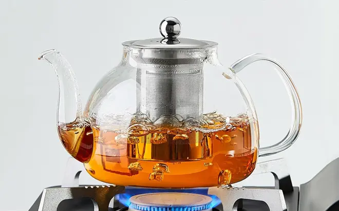 Glass Teapot with Infuser $11.99 (Reg $24.99)
