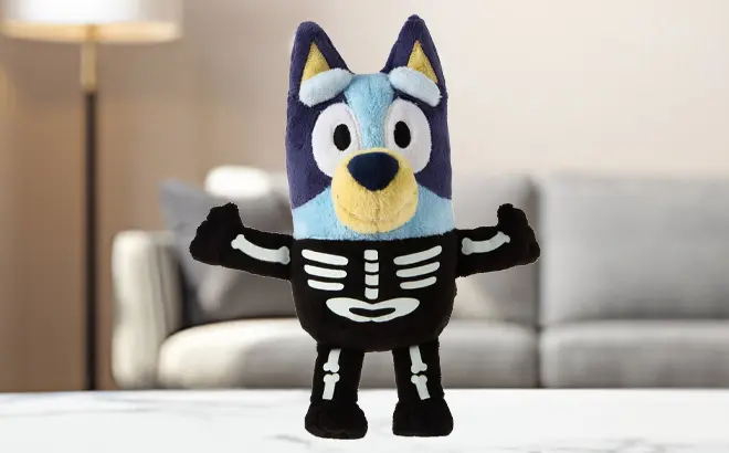 Bluey Glow-In-The-Dark Plush $5 at Walmart ✨
