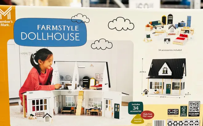 Farmstyle Dollhouse $69 at Sam’s Club