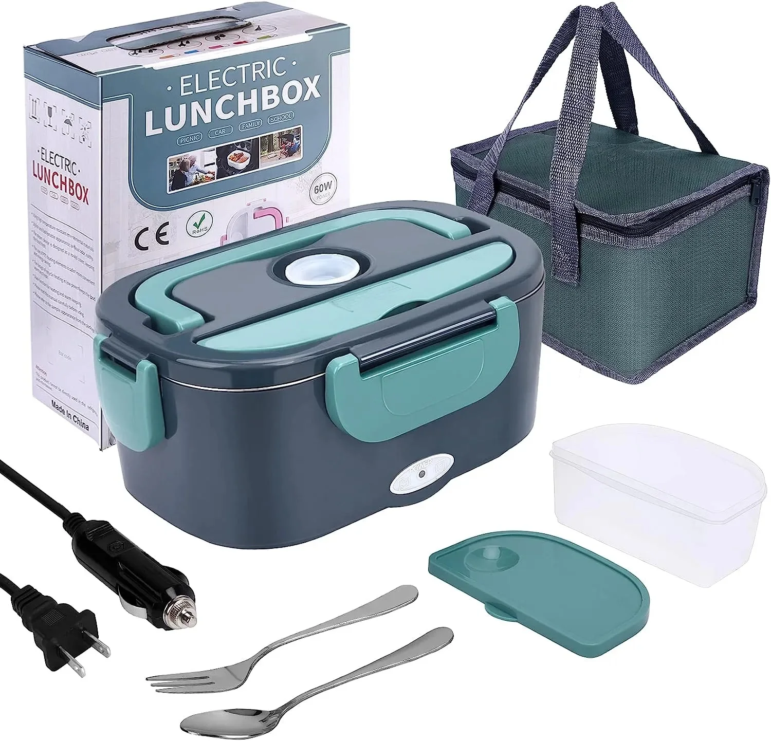  Portable Electric Lunch Box Food Warmer  