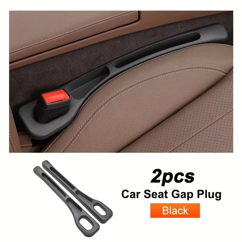 2PCS Car Seat Gap Filler Organizer, No Drop Seat Guard for Cars & SUVs, Automotive Trays & Bags, Car Side Gap Filler