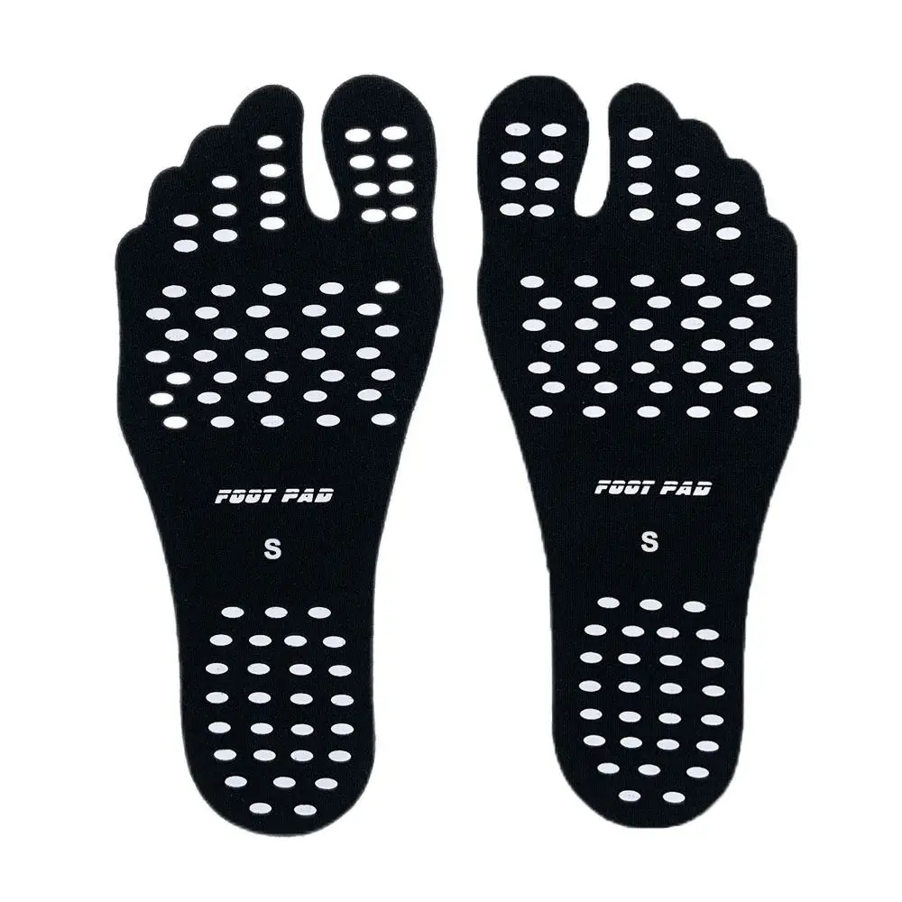 Anti Slip Adhesive Insoles Non-slip Barefoot Stick Beach Shoes Footpads Sticker Silica Gel Invisible Shoe Pad Swim Pool