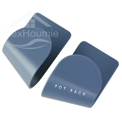 1/2/12pcs Pot Lid Holder Wall-Mounted Hanging Holder for Pan Pot Cover Rack Plastic Kitchen Storage Rack Kitchen Organizer