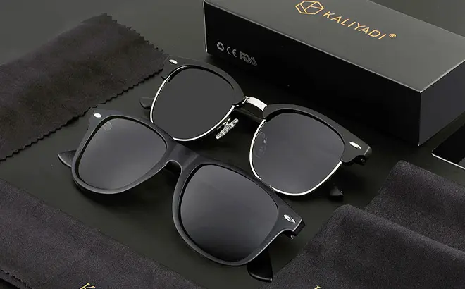 Polarized Sunglasses 2-Pack $9.89 at Amazon
