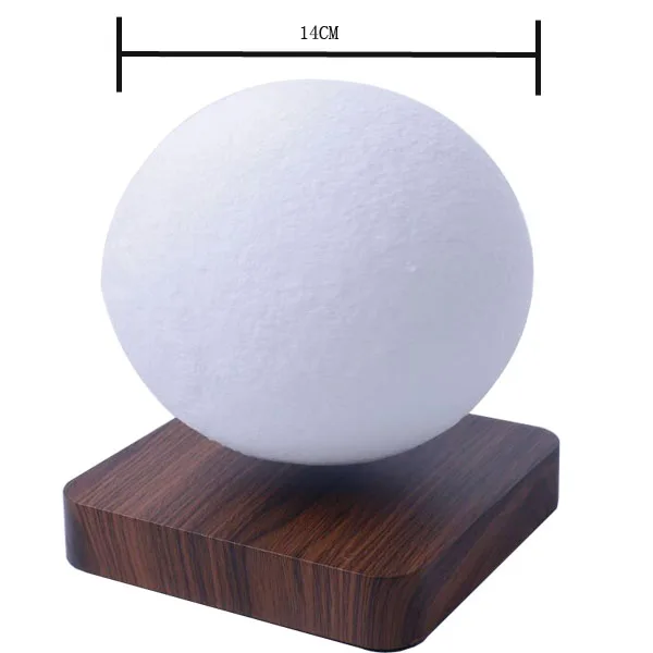 Moon Lamp Creative 3D Magnetic Levitation LED Night Light Rotating Moon Floating Lamp Home Decoration Holiday DIY Fashion Gift