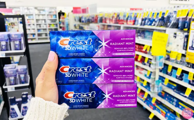 Crest Toothpastes at CVS