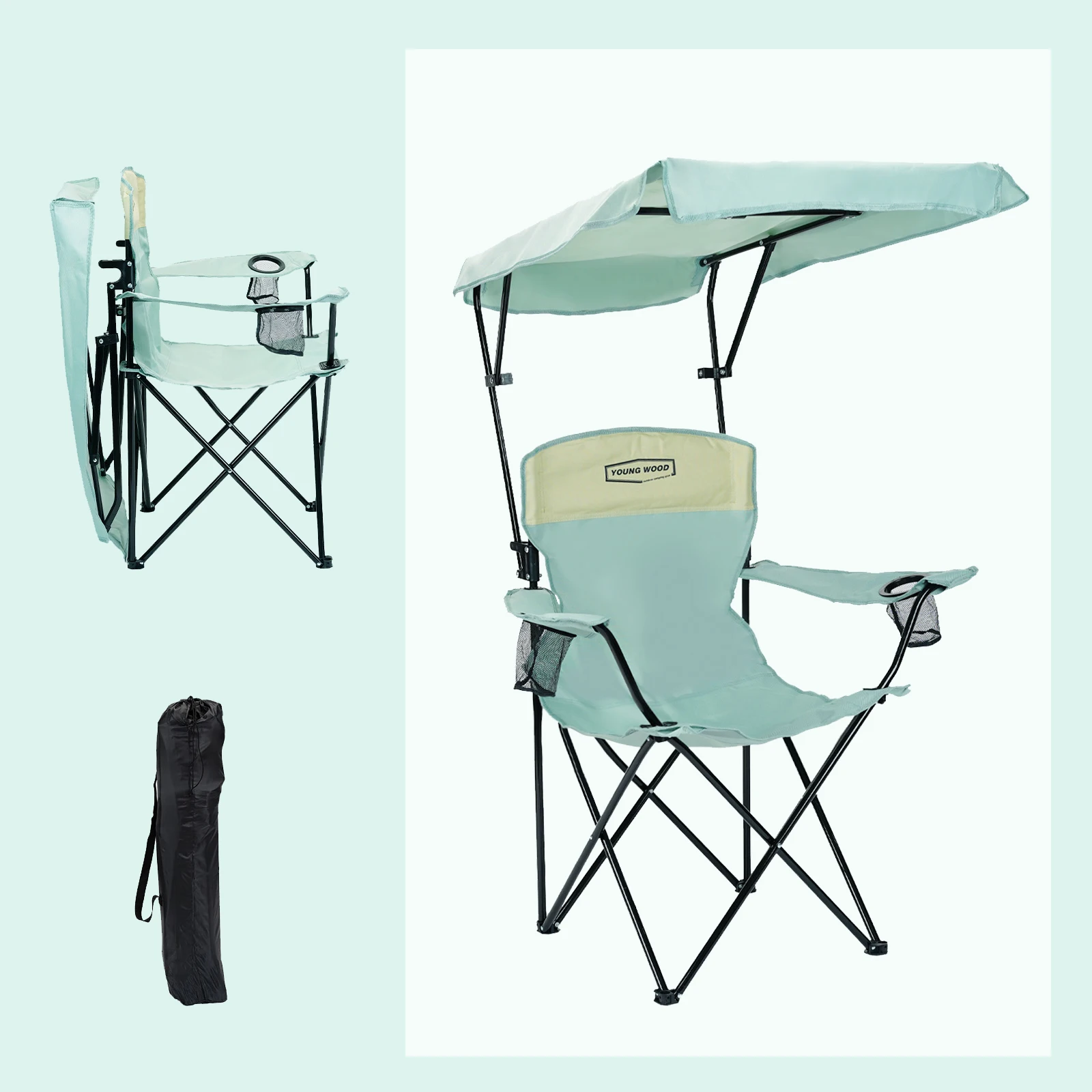 Camping Ceiling Armrest Chair Courtesy Audience Function Practical Super Strong Load Uv Protection Ceiling Comfortable Armrest C