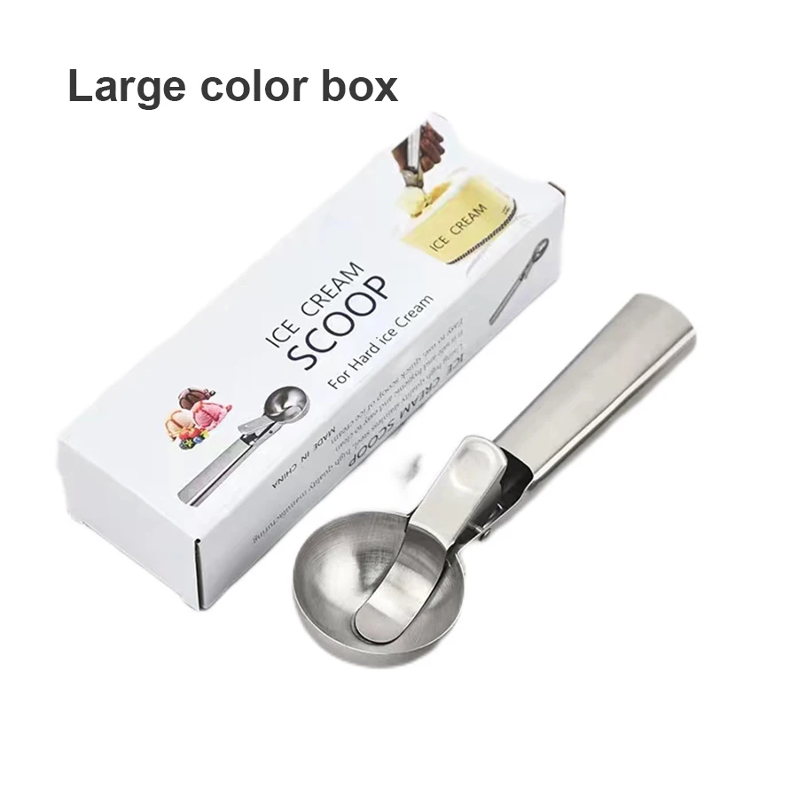 Stainless Steel Dual-Purpose Ice Cream & Fruit Scoop – Kitchen Tool