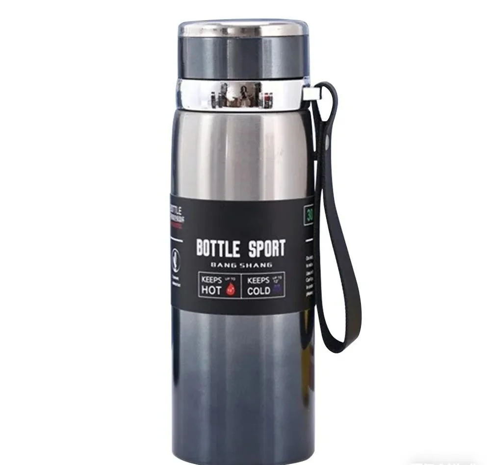 1L Stainless Steel Thermal Bottle – Hot & Cold Vacuum Insulated Water Flask