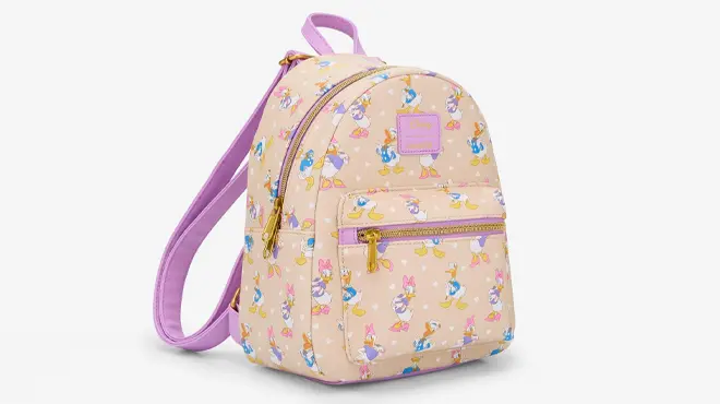 Loungefly Disney Donald Duck & Daisy Duck Classic Mini Backpack