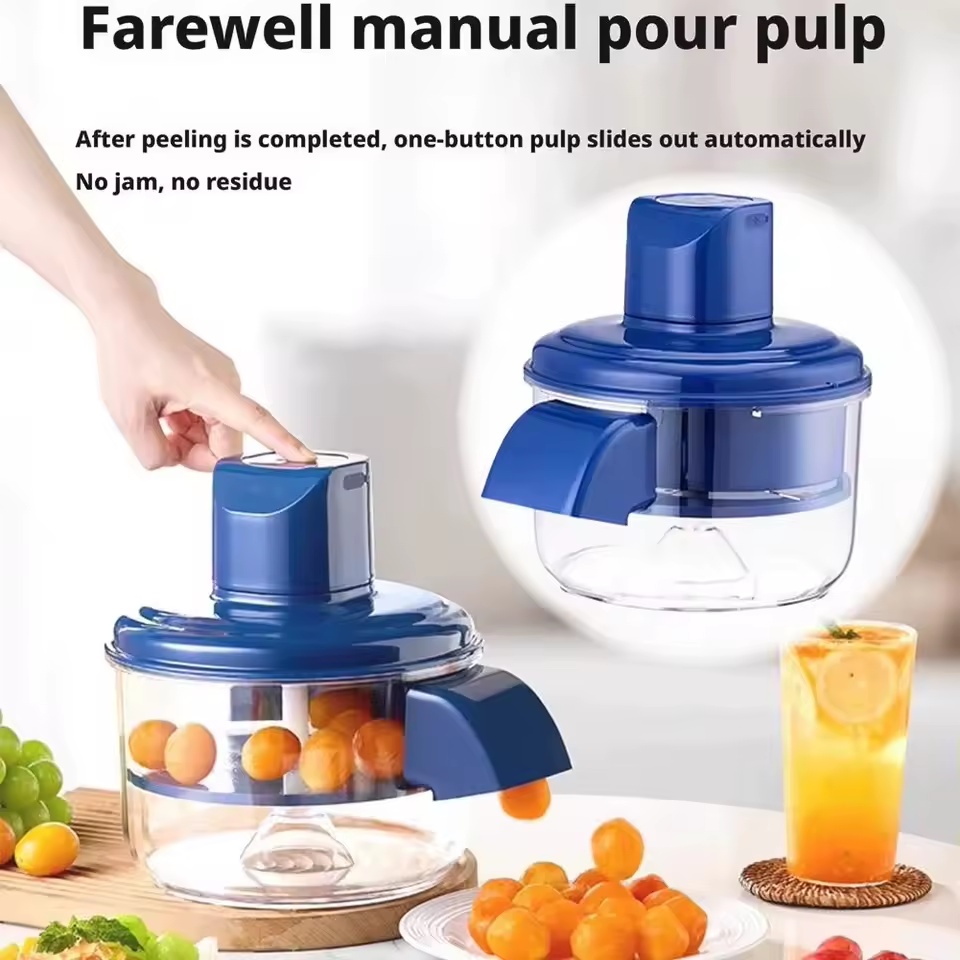 Automatic Electric Grape Peeler – Hands-Free Fruit Skin Remover for Easy Prep