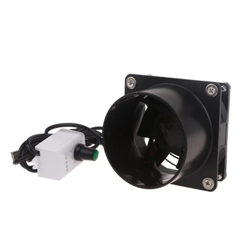 USB Smoke Absorber & Fume Extractor Fan – Adjustable Speed Exhaust for Soldering & Ventilation