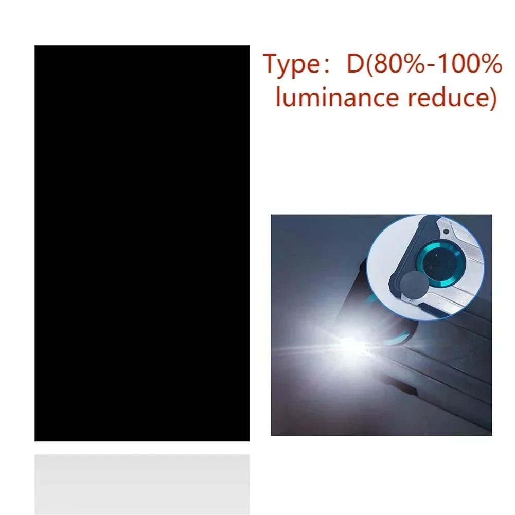 LED Blackout Stickers – Light Dimming Covers for Electronics (50–100% Block)