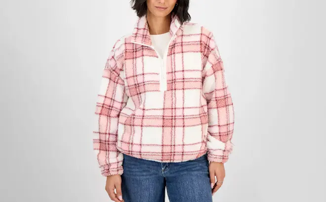 Sherpa Quarter-Zip Jacket