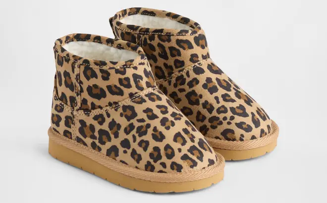GAP Toddler Leopard Boots