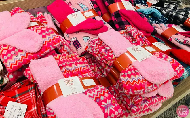 Pajama Pants & Socks Set