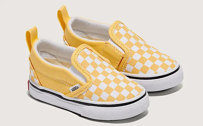 VANS Toddler Classic Slip-On Checkerboard Shoes