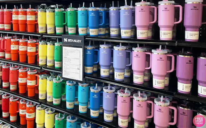 Stanley 40-Ounce Quencher Tumbler (Pink Shimmer Collection)