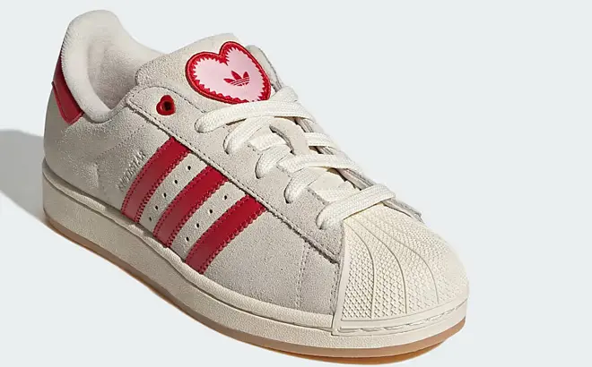 Adidas Valentine’s Day Superstar II Shoes