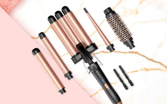 5-in-1 Curling Iron Set