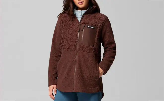 Columbia Women’s Lodge Sherpa Full Zip Fleece Jacket