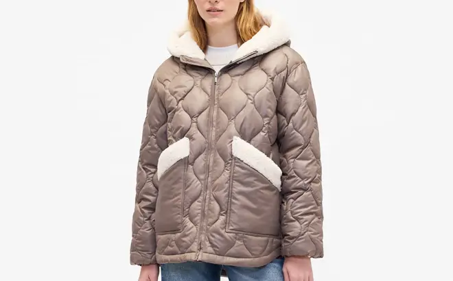 GAP Factory Sherpa-Trim Jacket