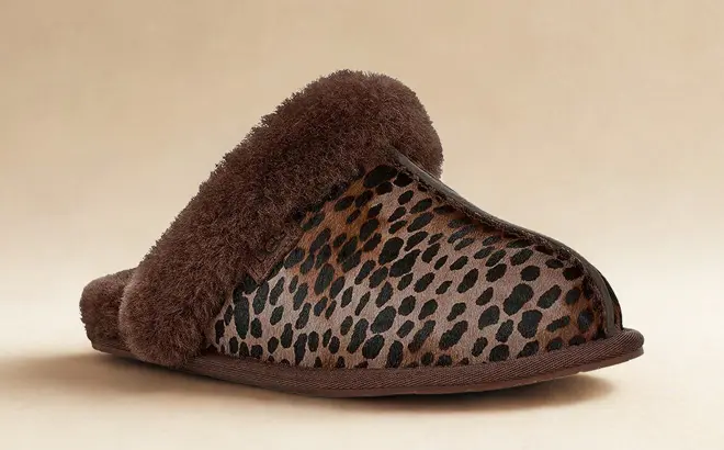 UGG Caspian Cheetah Print Slippers