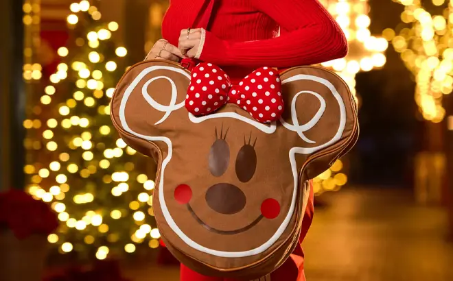 Disney Gingerbread Holiday Tote Bag