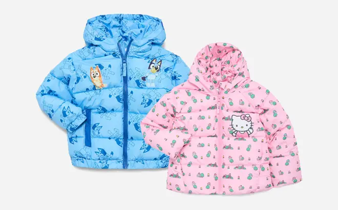 Character Toddler Puffer Jackets