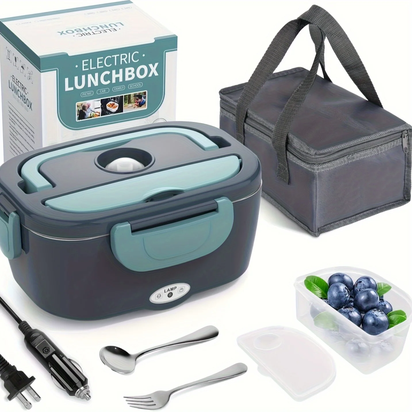 Portable Electric Lunch Box Food Warmer 