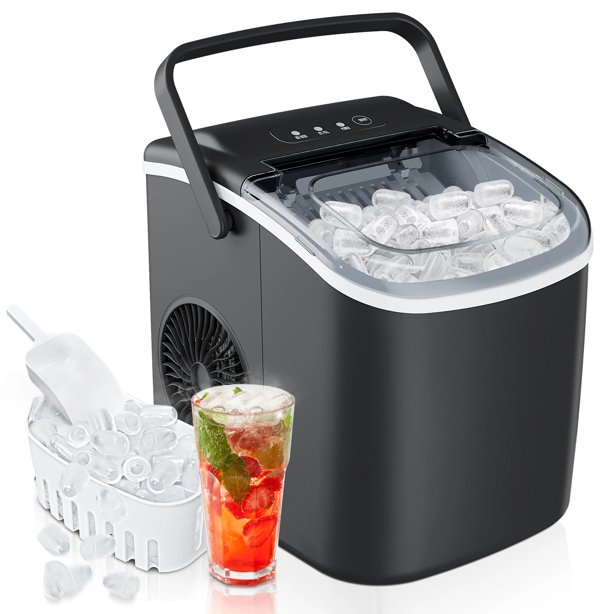 SIMZLIFE Portable Ice Maker 