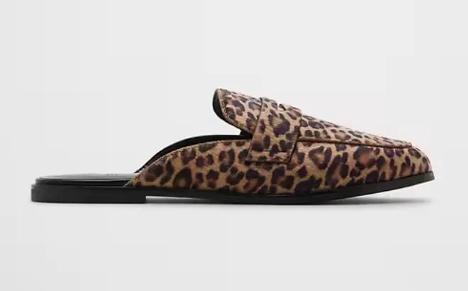 Banana Republic Factory Leopard Mules