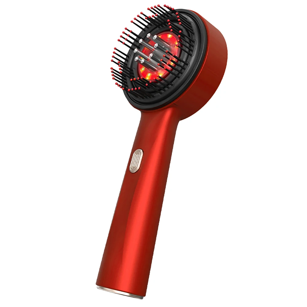 Electric Massage Comb with Vibration Red Light 
