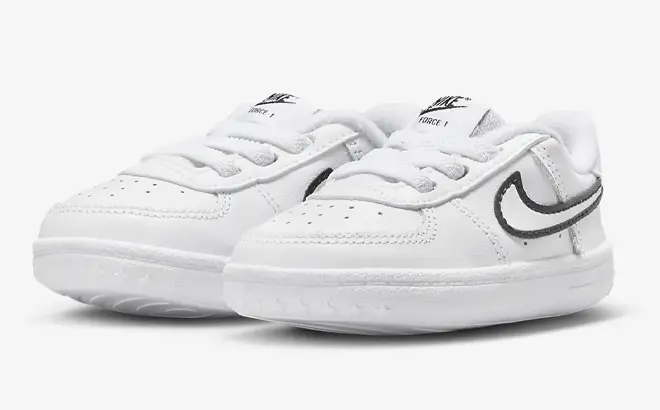 Nike Force 1 Baby Crib Booties