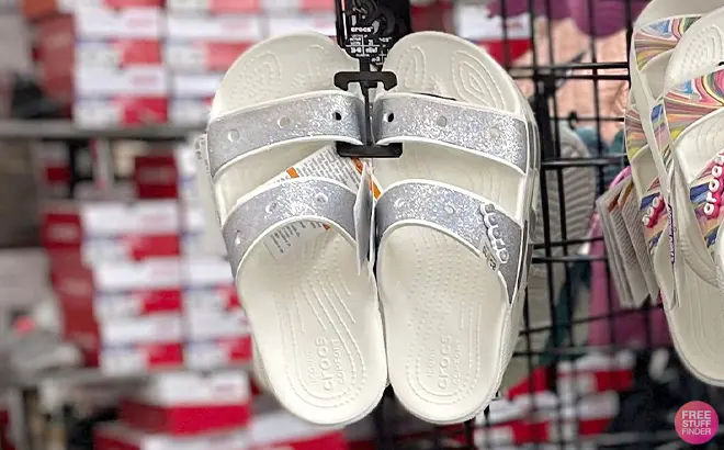 Crocs Glitter Sandals