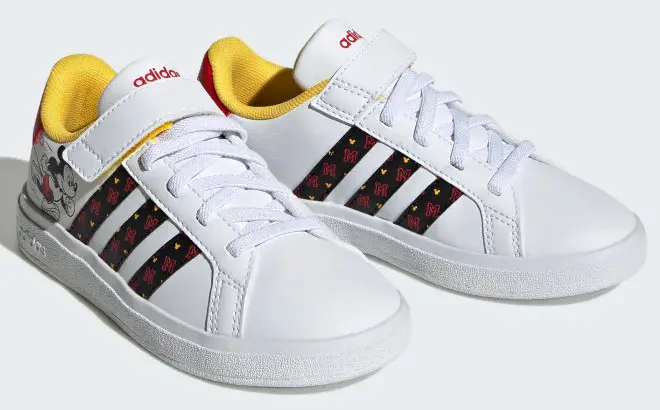 Adidas x Disney Kids Grand Court Sneakers